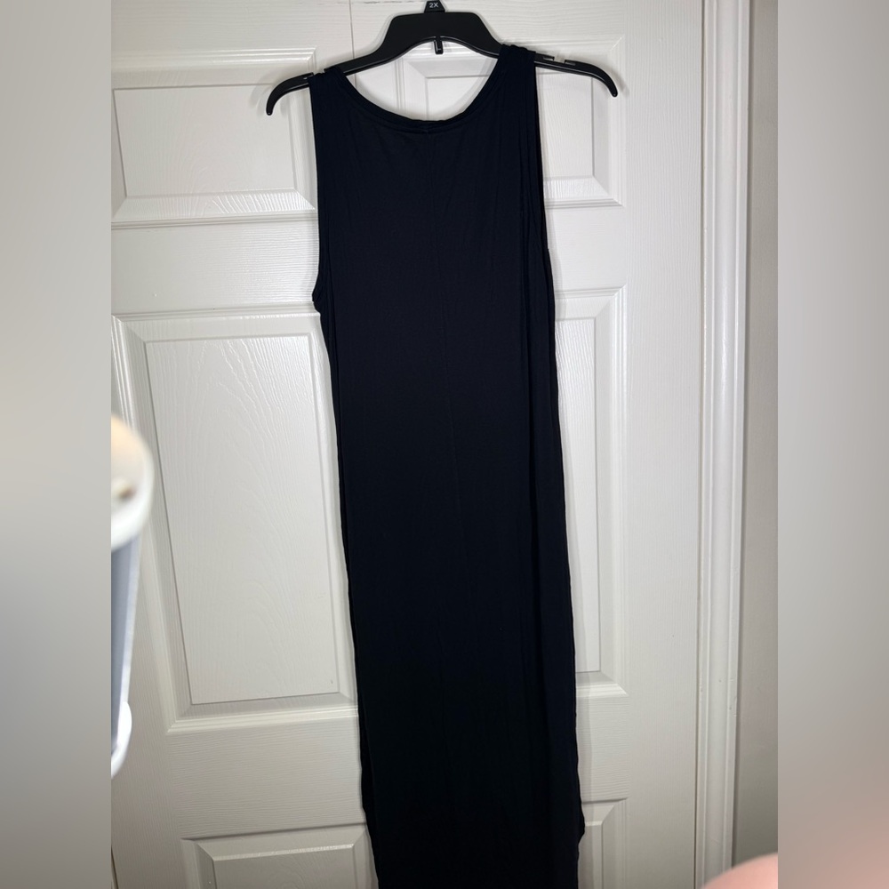 Daily Ritual Black‎ Tank Dress - Picture 7 of 8